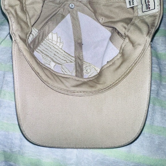 Vintage OC OutdoorCap Striper Fishing Embroideredd Baseball Cap - Picture 7 of 9